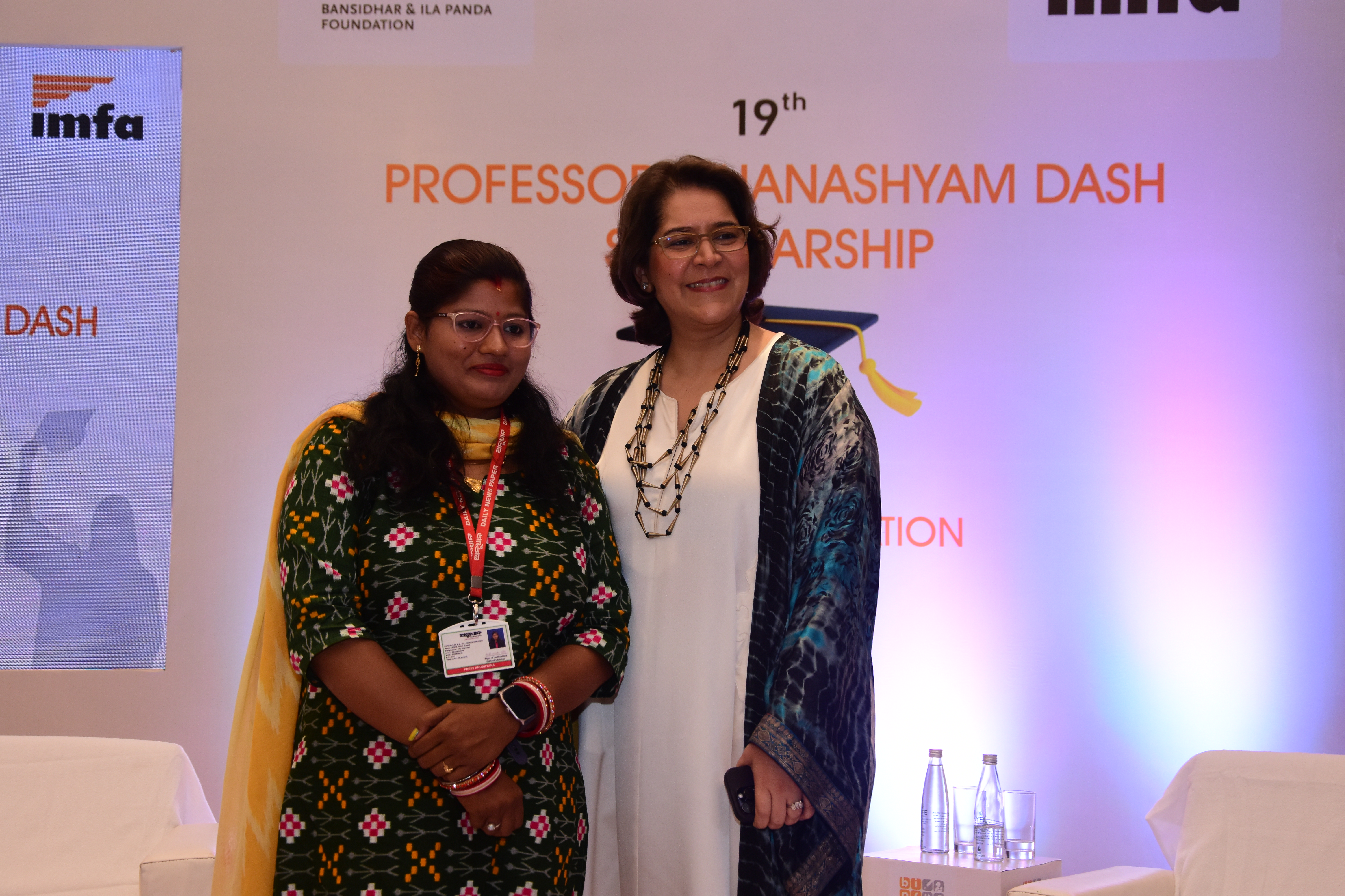 Ms. Shaifalika Panda with Laksmi Rout